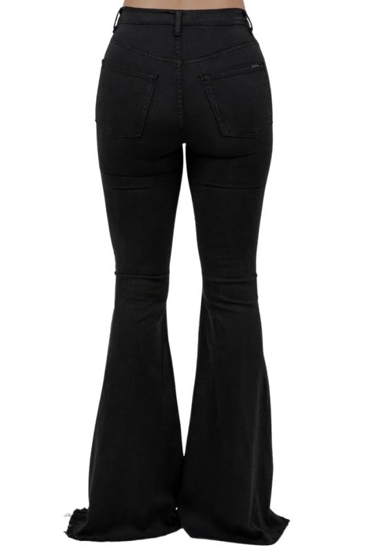 GJG Denim Rodeo Bell Bottom Jean Brown Cow Hide