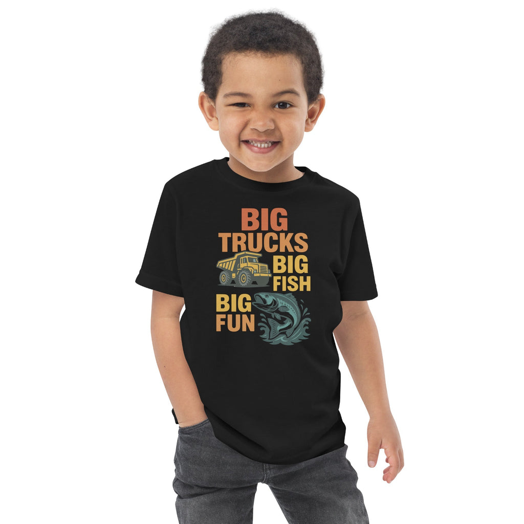 Big Trucks Big Fish Big Fun Toddler's Tee