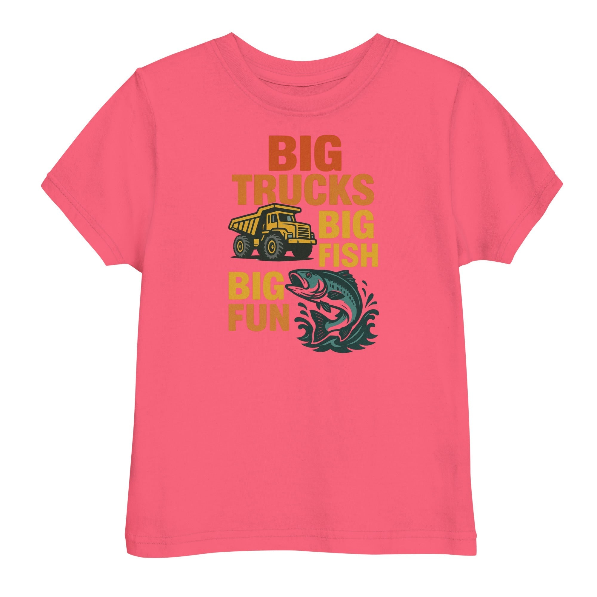 Big Trucks Big Fish Big Fun Toddler's Tee