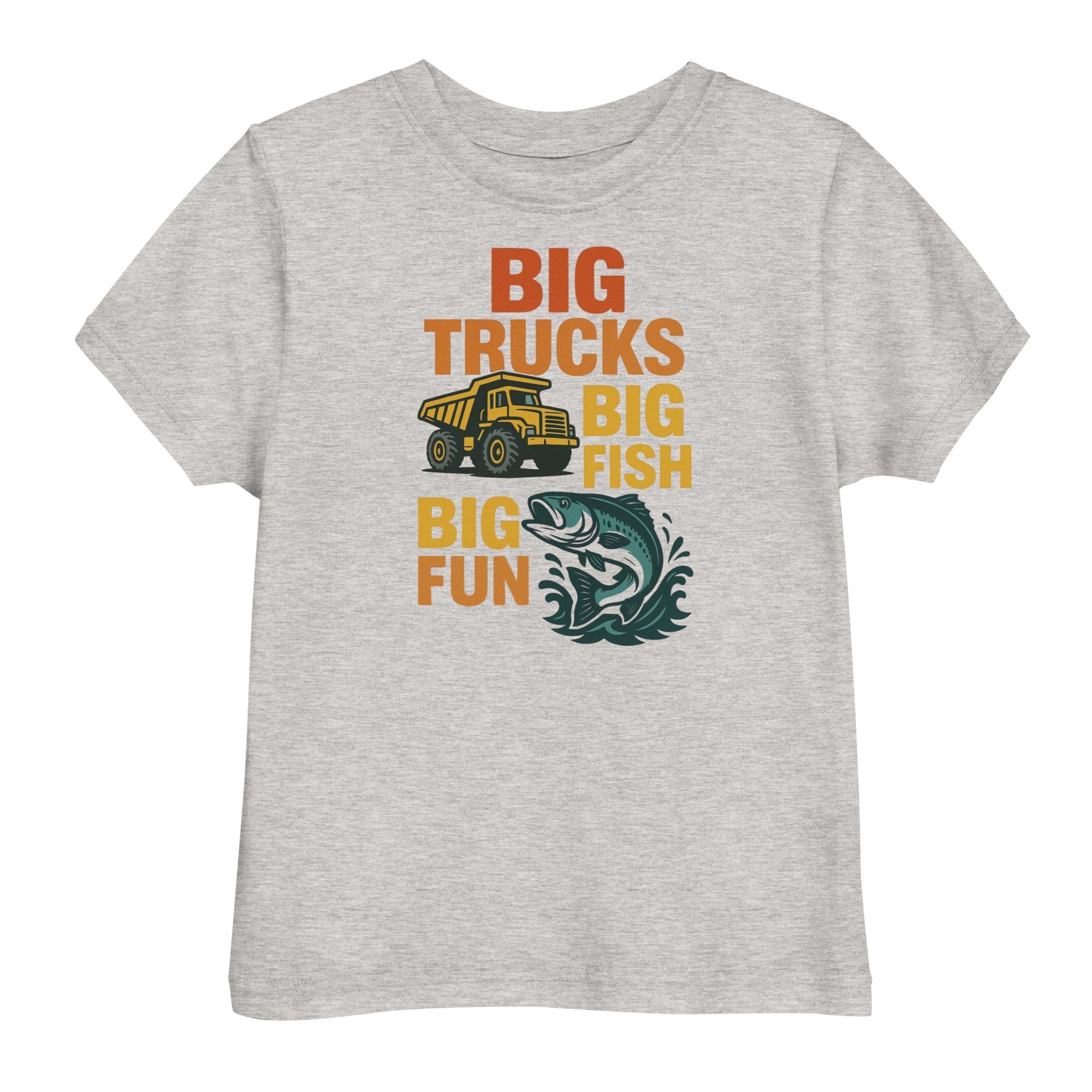 Big Trucks Big Fish Big Fun Toddler's Tee