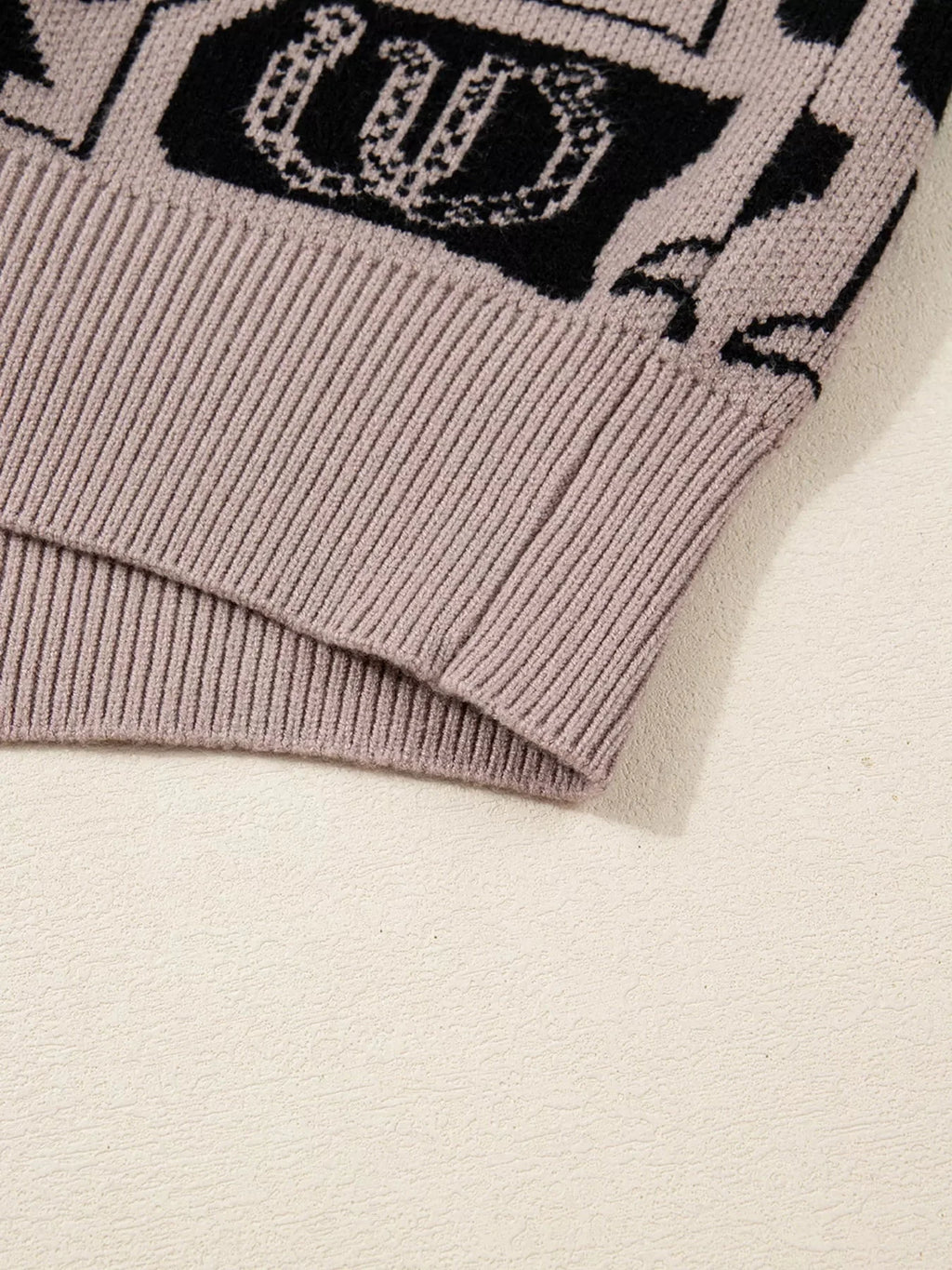 Bows & Horseshoes Pattern Sweater