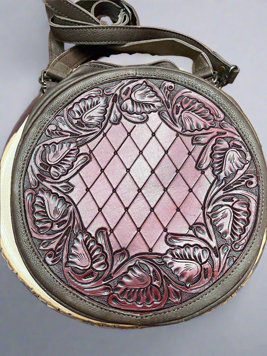 Canteen Genuine Western Leather Women's Crossbody Bag