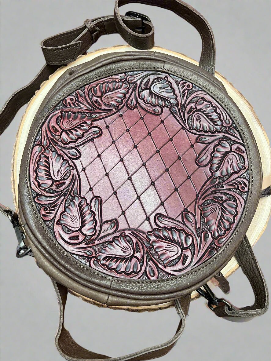 Canteen Genuine Western Leather Women's Crossbody Bag