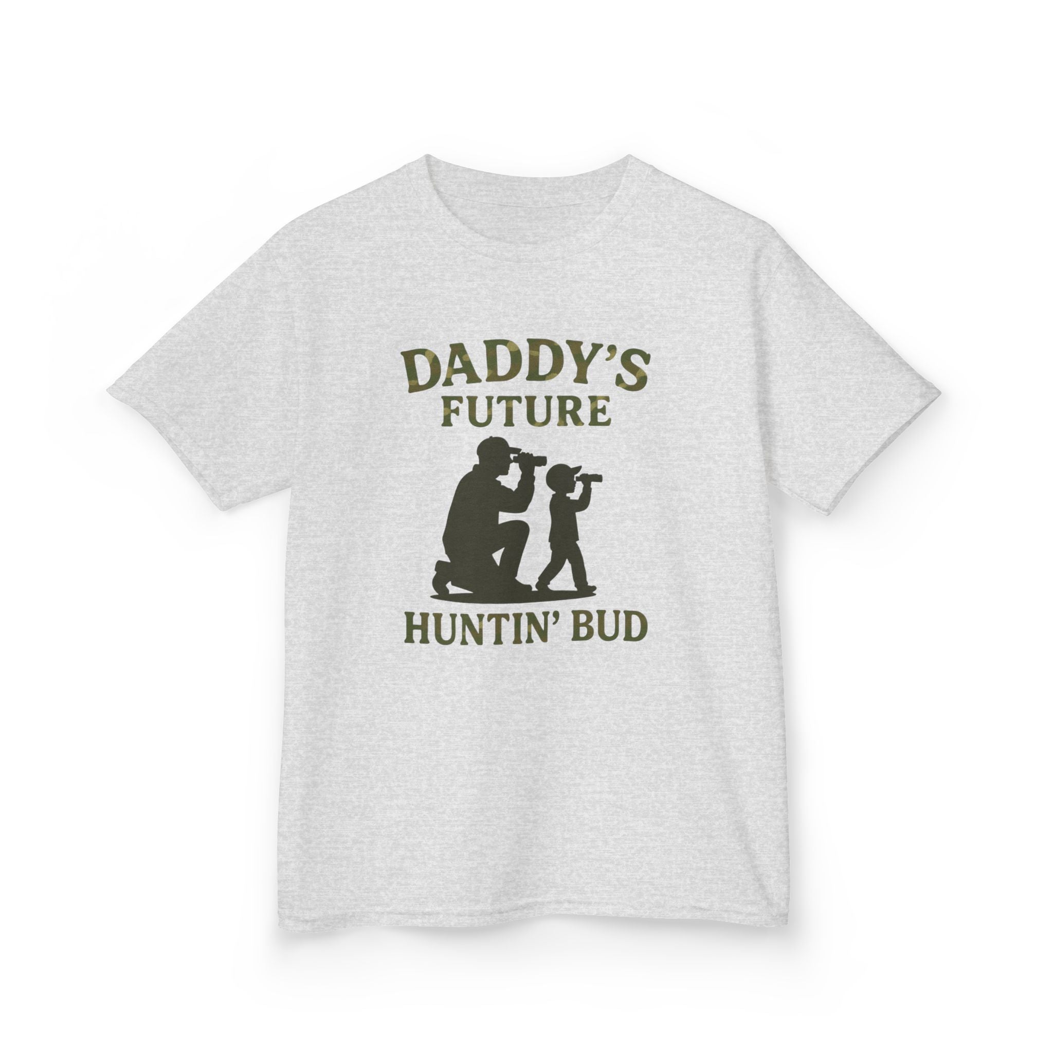 Daddy's Future Huntin' Bud Kids Tee