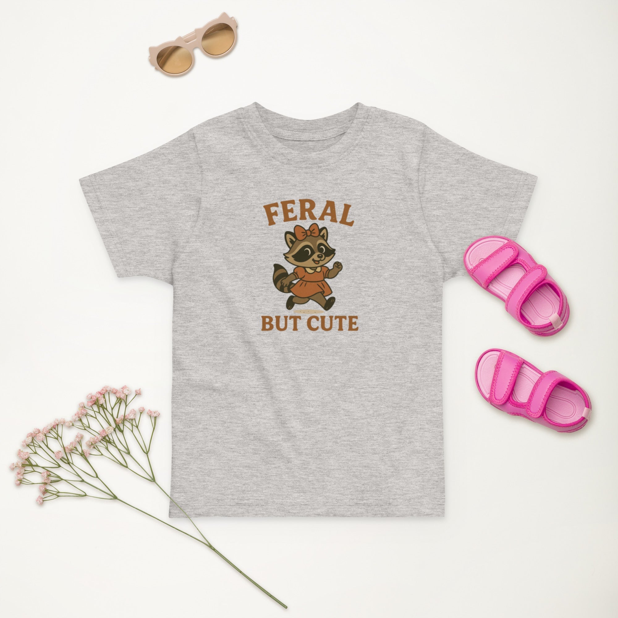 Feral But Cute Toddler's Tee