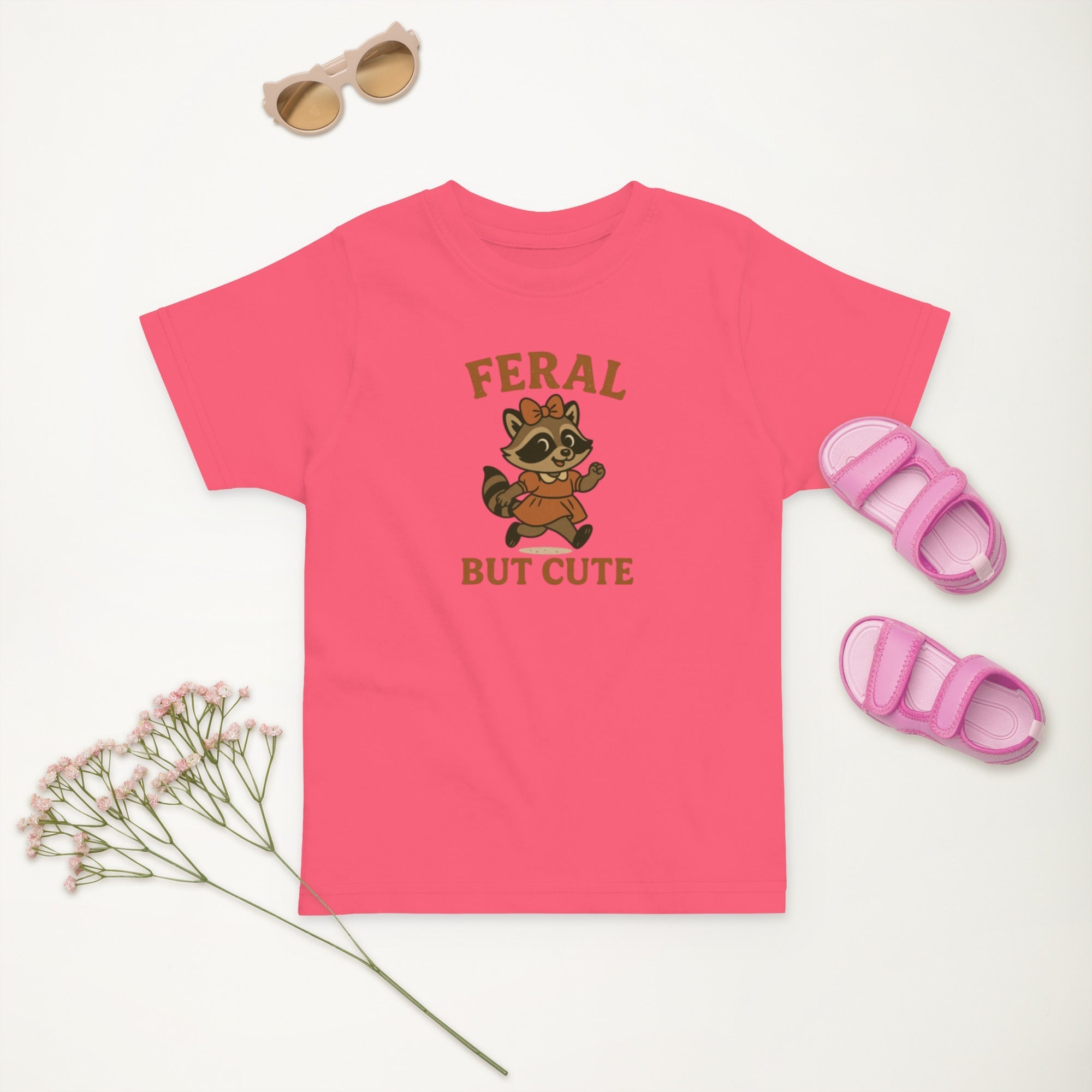 Feral But Cute Toddler's Tee
