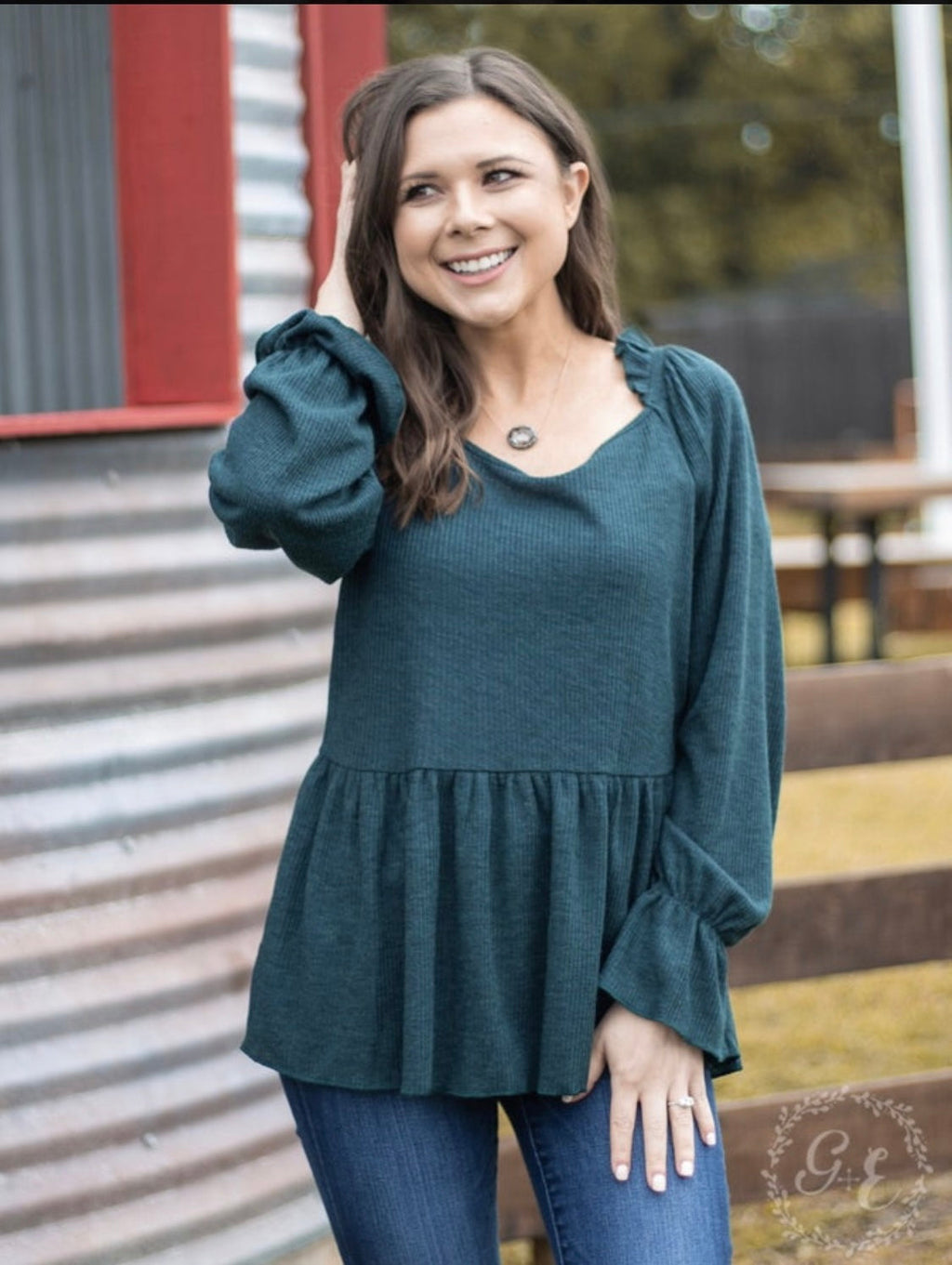 How ‘Bout Those Ruffles Top