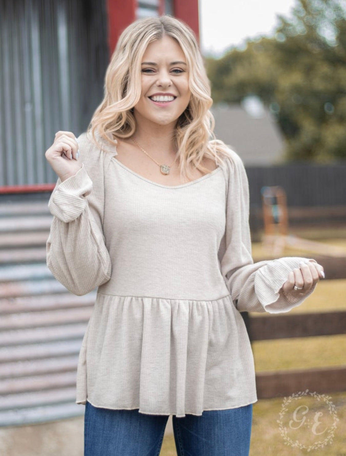 How ‘Bout Those Ruffles Top