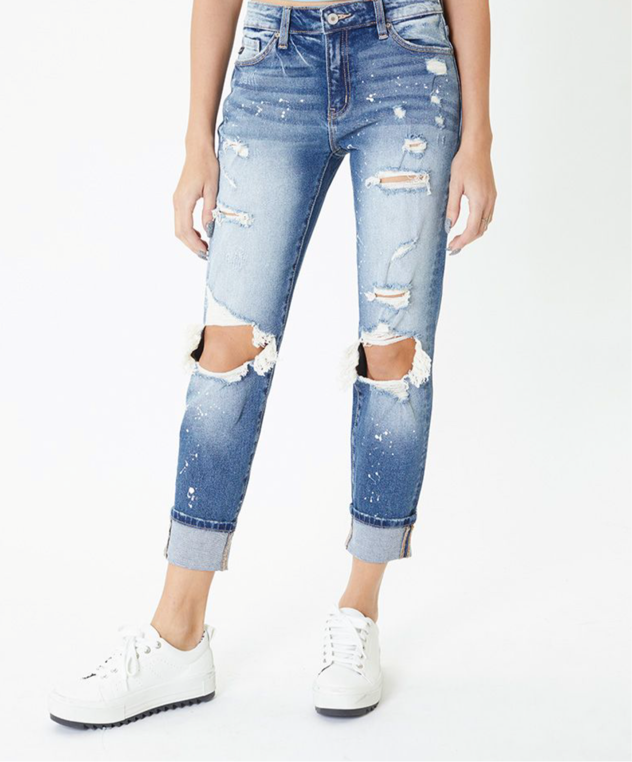 KanCan Paint Speck Jeans