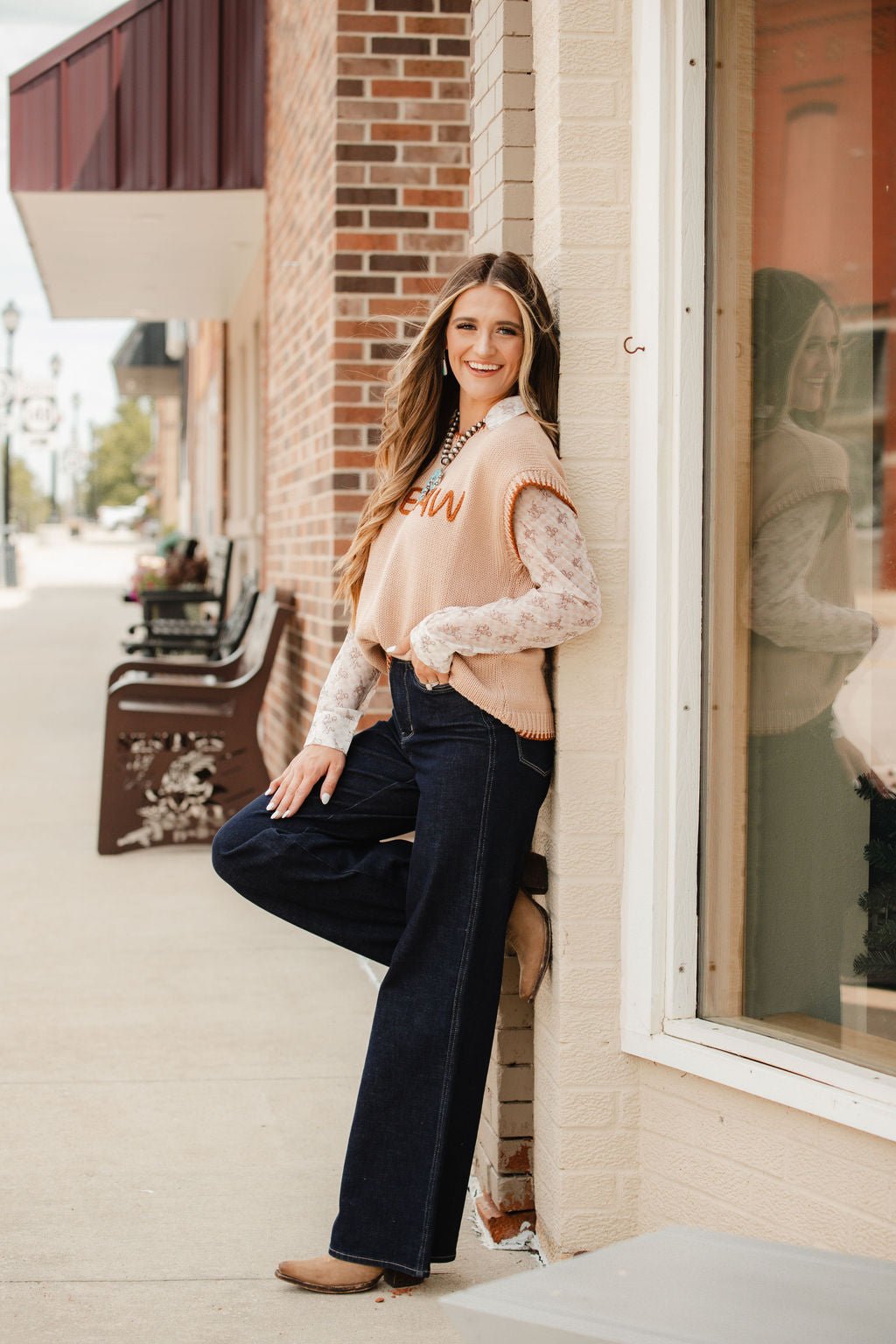 Judy Blue Black Retro Wide Cuffed Leg Jean