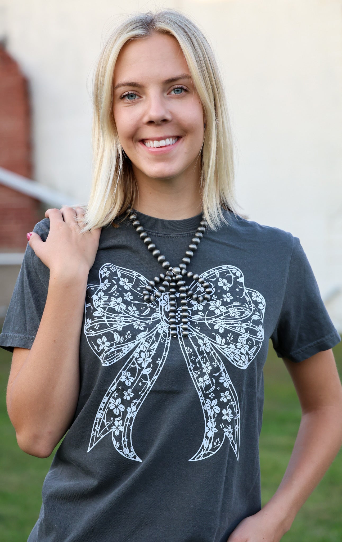 Lace Bow T-shirt