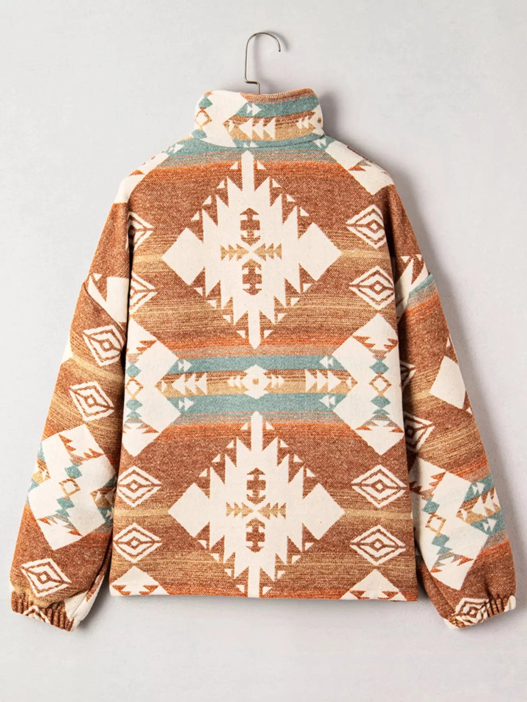 Quarter Zip Aztec Sweatshirt