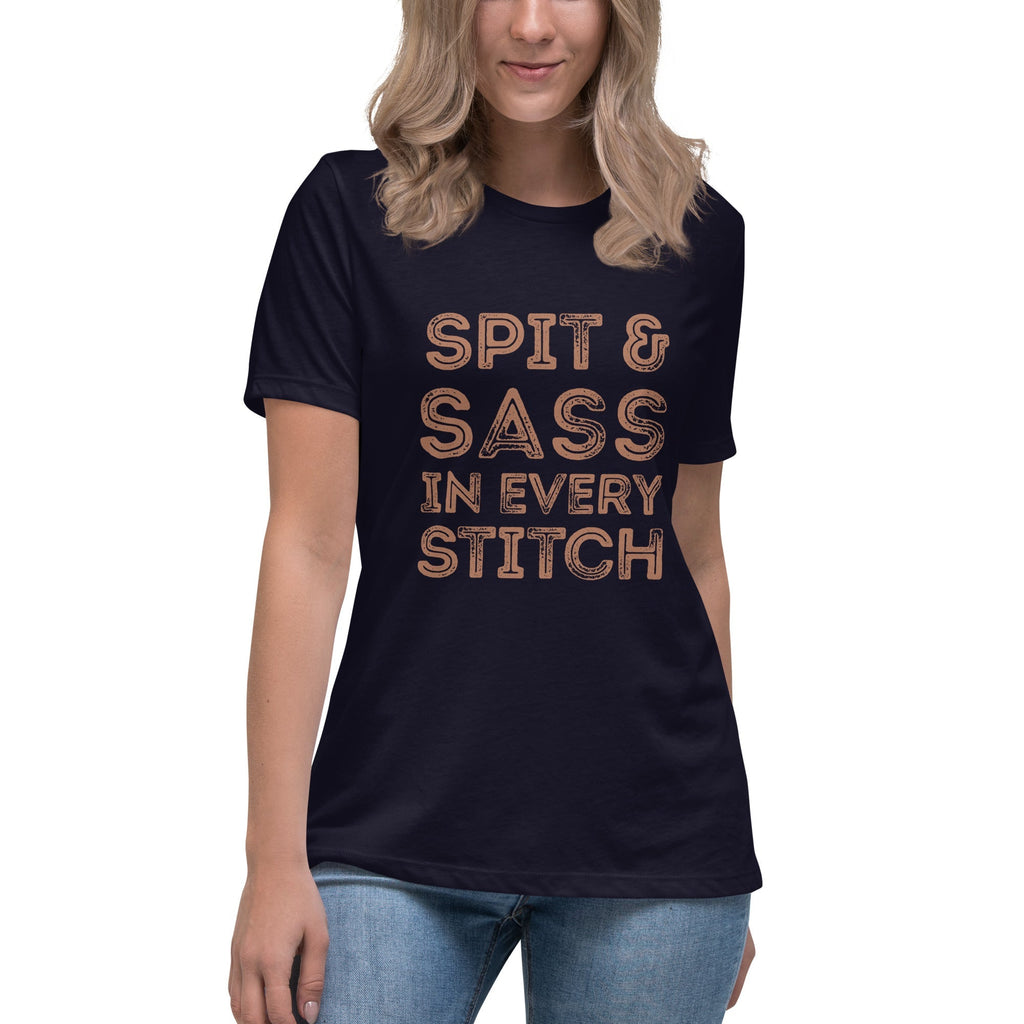 Spit and Sass Rustic Design Tee
