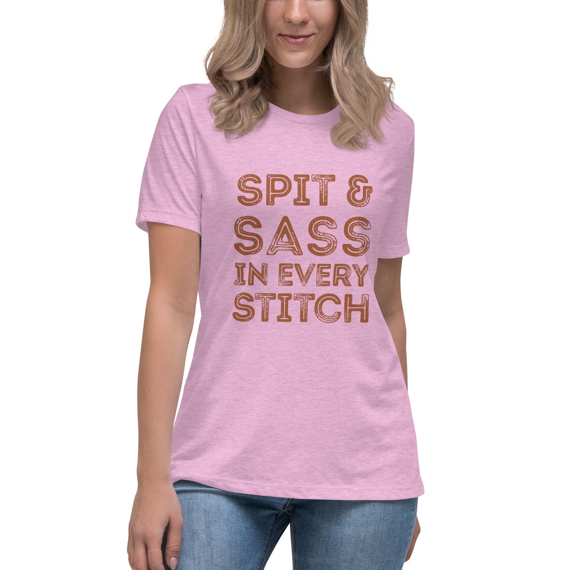 Spit and Sass Rustic Design Tee