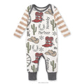 Western Cowboy Howdy Partner Cotton Romper