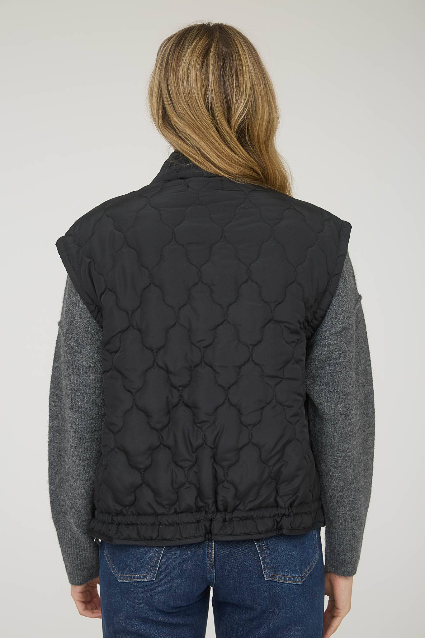 Tie Down Quilted Puffer Vest - 3 Colors!