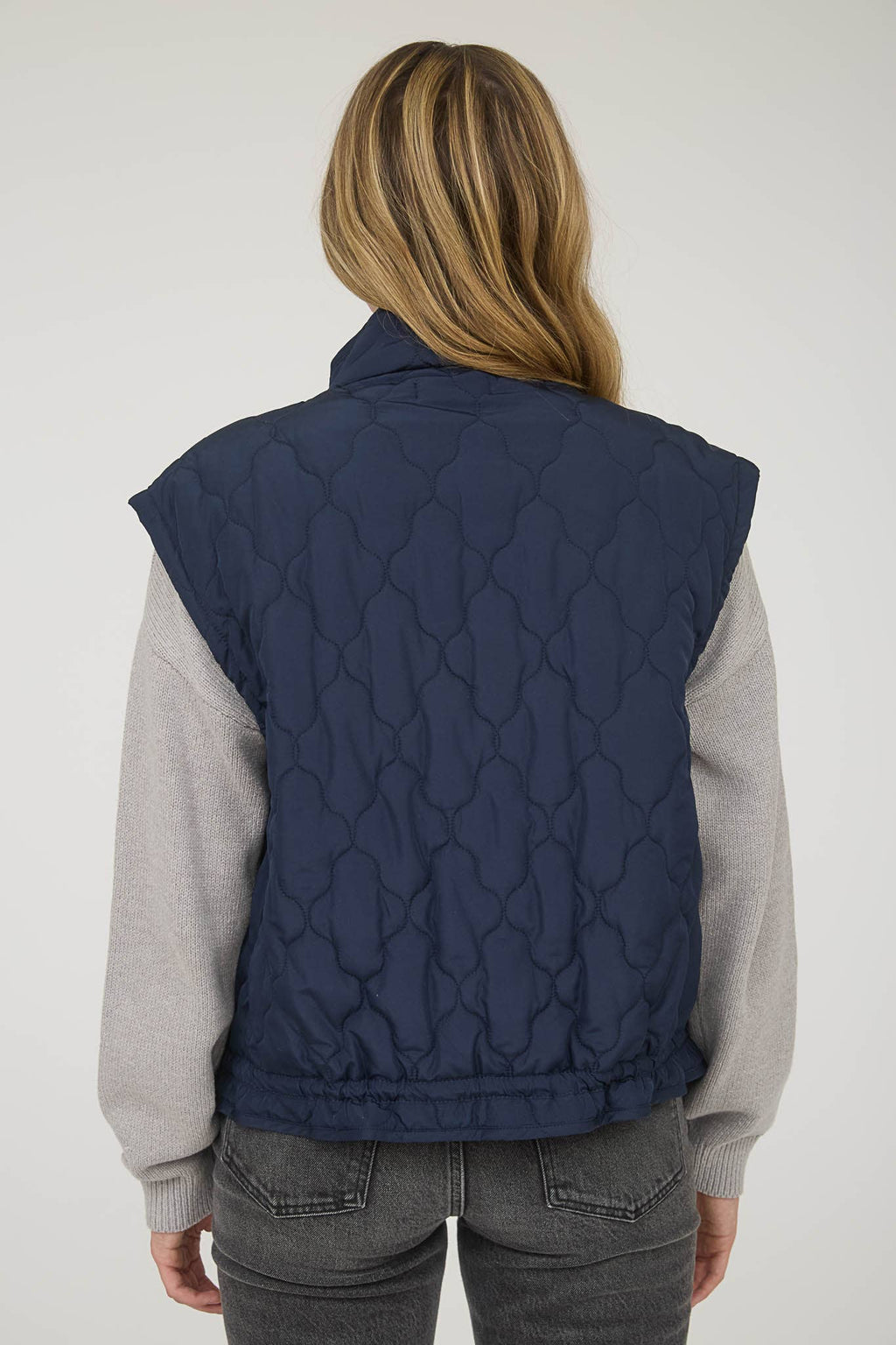 Tie Down Quilted Puffer Vest - 3 Colors!
