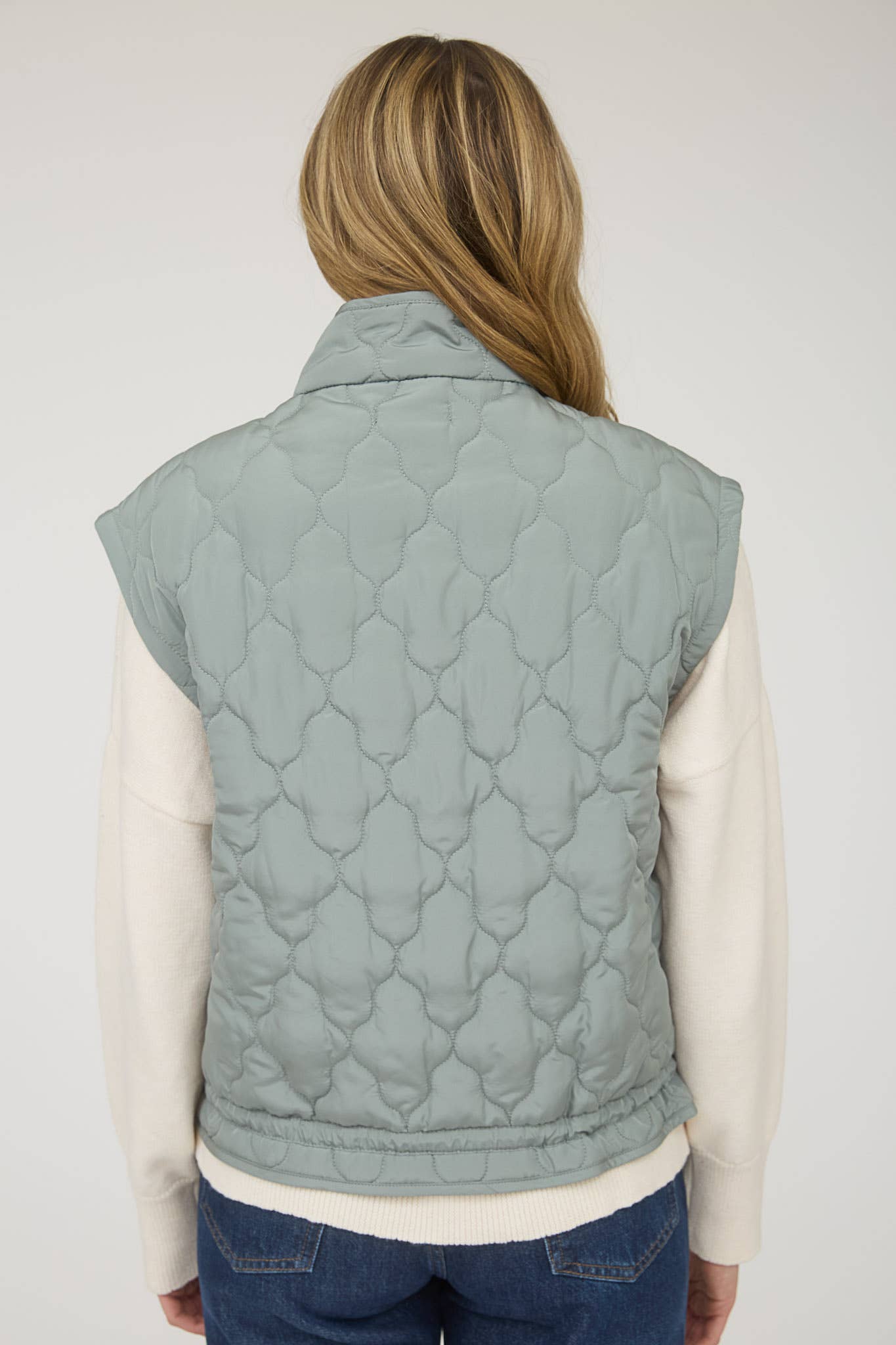 Tie Down Quilted Puffer Vest - 3 Colors!