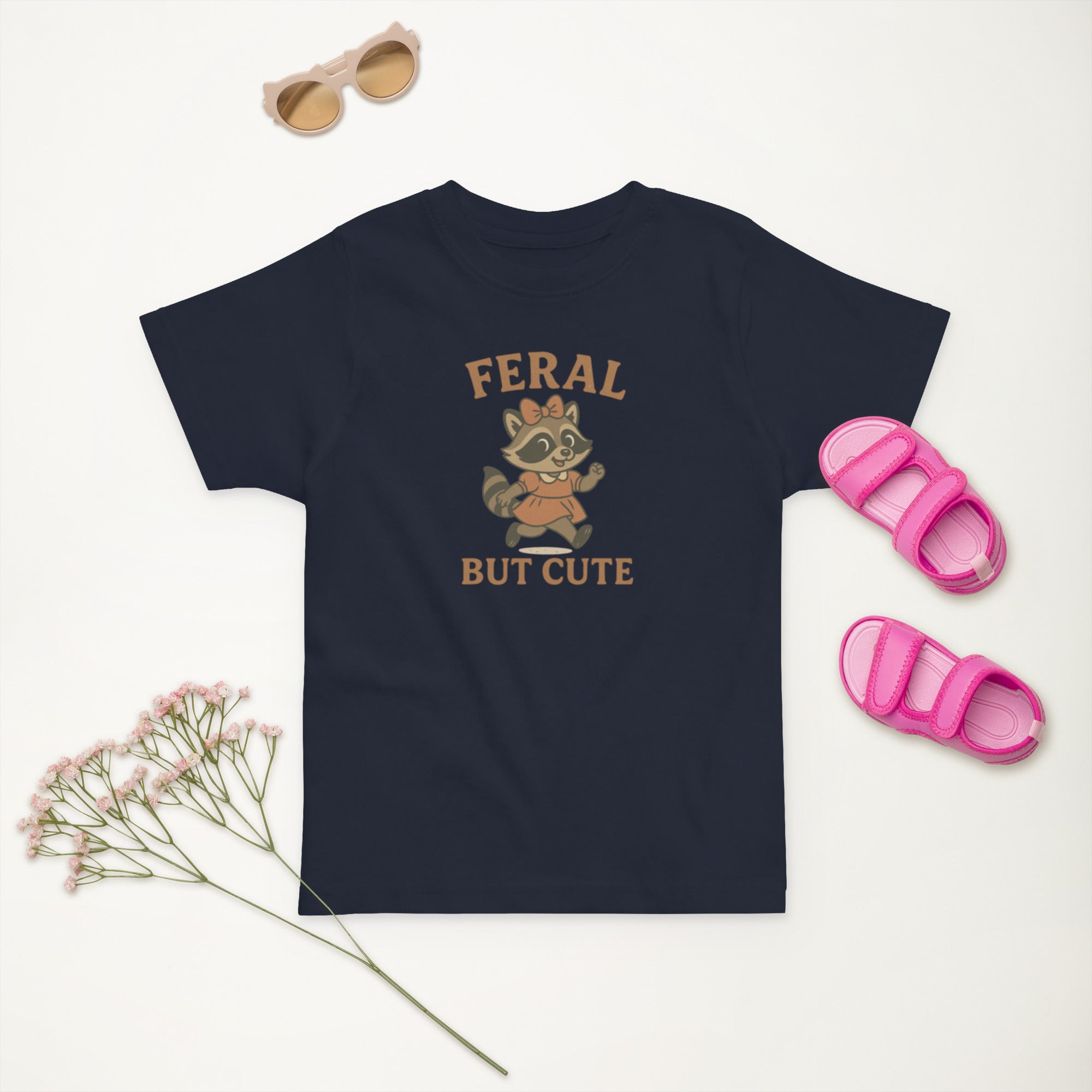 Feral But Cute Toddler's Tee