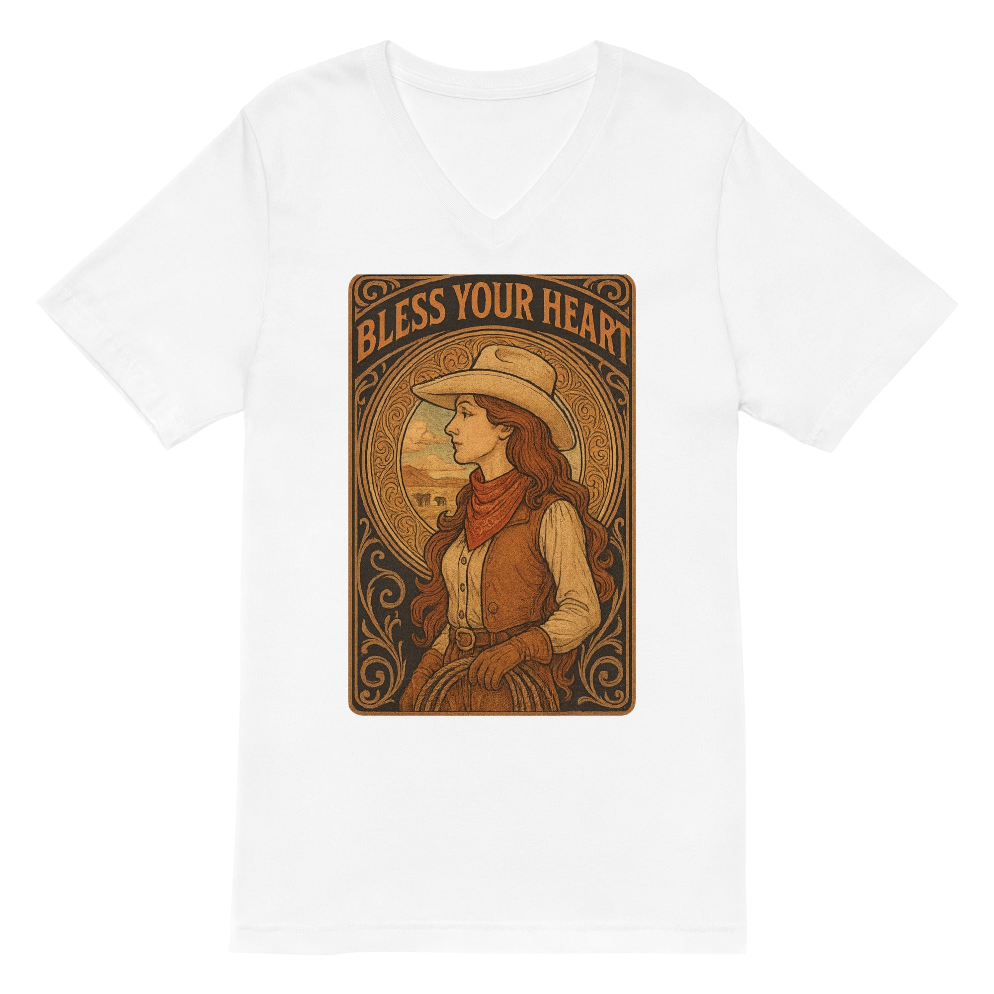Bless Your Heart V-Neck Tee